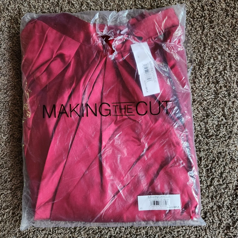 Making the Cut Season 3 Ep 5 Winning Look Jeanette's‎ Maxi Hi Low Skirt NWT XS
